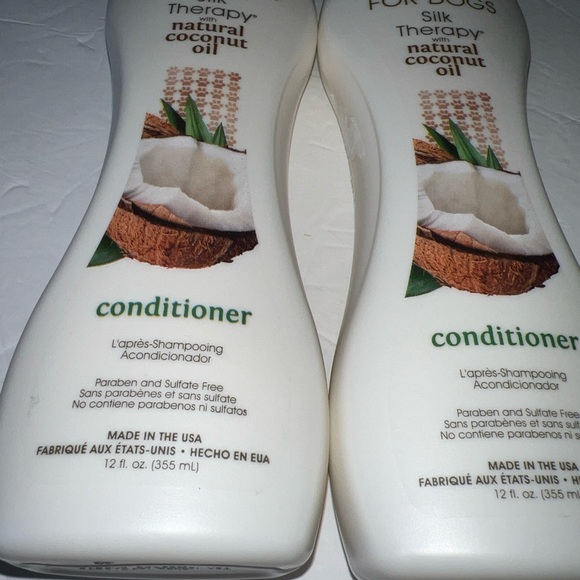 2x coconut conditioner for dogs Biosilk new - Picture 3 of 3